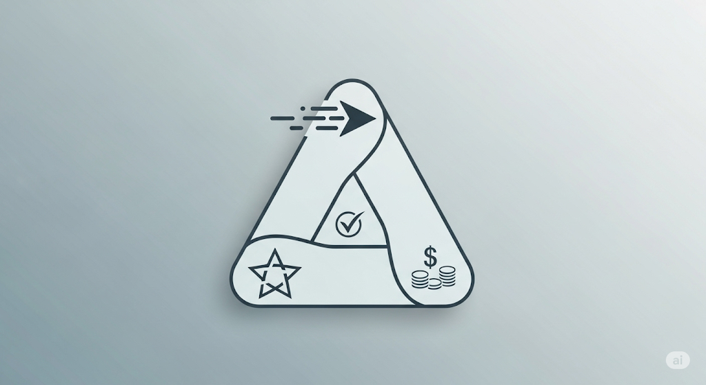 Navigating the Triangle of Software Development: Speed, Quality, and Cost